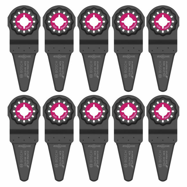 BOSCH OSL214K-10 10-Pack 2-1/4 in. Starlock Oscill