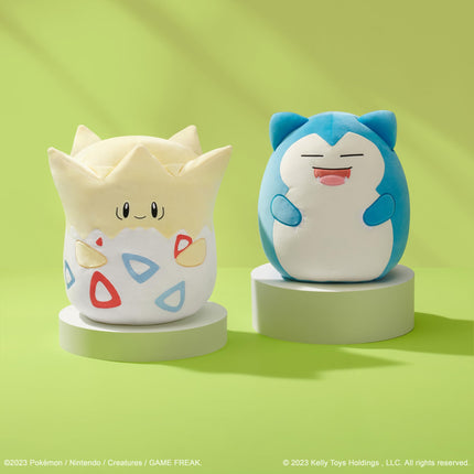 Squishmallows Pokemon 14-Inch Snorlax Plush - Add to Your Squad, Ultrasoft Stuffed Animal, Official Jazwares