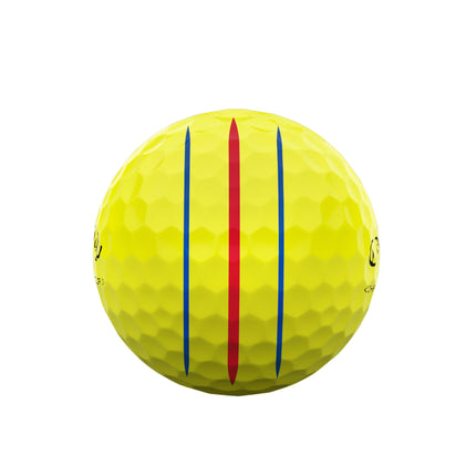 Callaway Golf Chrome Tour Golf Ball, Triple Track, Yellow