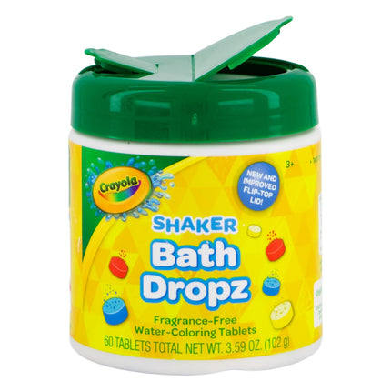 CRAYOLA Bathtub Markers Color Bath Drops 60 tablets