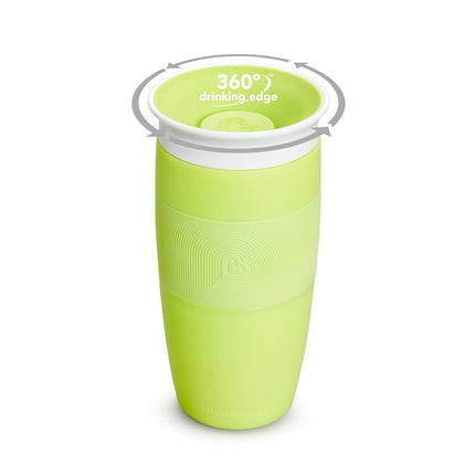 Munchkin Miracle 360 Sippy Cup, Green, 14 Ounce, 1 Count (Pack of 1)