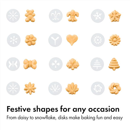 OXO Good Grips Cookie Press Disk 14-Piece Set