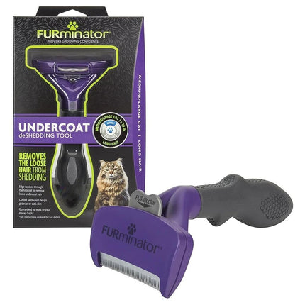FURminator Cat deShedding Tool, deShedding Brush F