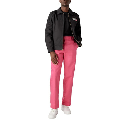 Sudadera con capucha y logo de trabajo para mujer, Dickies, Concienciación sobre el Cáncer de Mama, Tejido de punto negro, Talla pequeña