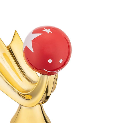 Alessi Figurine in porcelain Hand-decorated