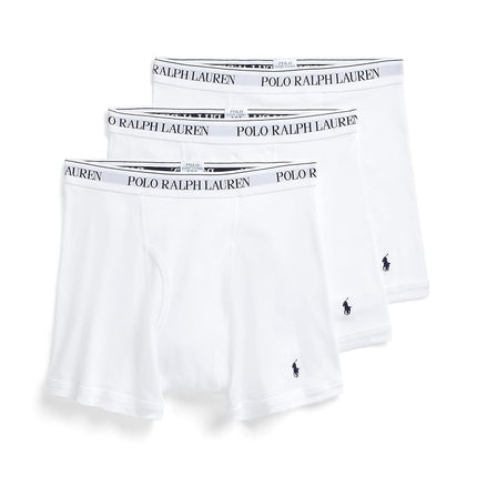 Polo Ralph Lauren Classic Cotton Boxer Brief 3-Pac
