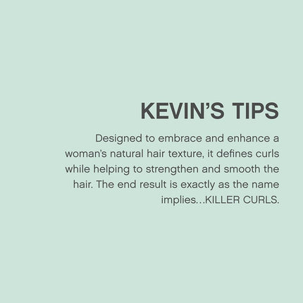 KEVIN.MURPHY KILLER.CURLS Curly Hair Cream, Anti Frizz Leave-In, 200ml