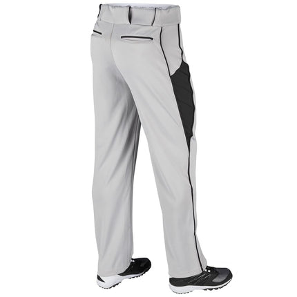 CHAMPRO Youth Triple Crown Baseball Pant, Grey/Black, X-Large