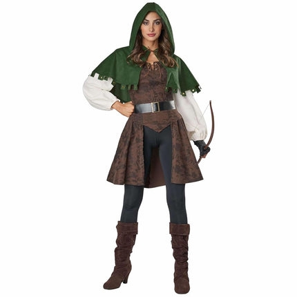 California Costumes Womens Legendary Robin Hood Costume Medium Size 8-10