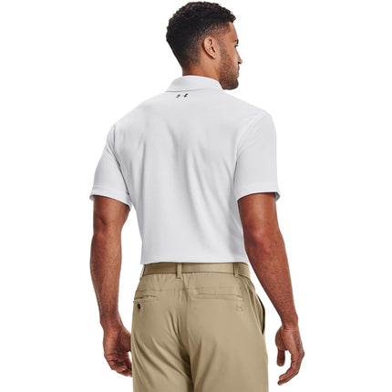 Under Armour Tech Men's Polo Shirt,White/Graphite,X-Large