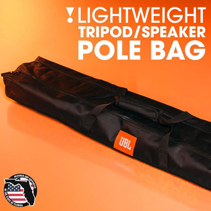 Bolsa para soporte de altavoz JBL para trípode ligero/altavoz, 54" de longitud máxima (JBL-STAND-BAG)