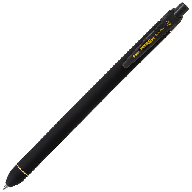 EnerGel Kuro Liquid Gel Pen, (0.7mm) Medium line, Black Ink, 8 Pack