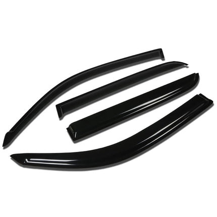 DNA Motoring WVS-093 4pcs Window Vent Visor Deflec