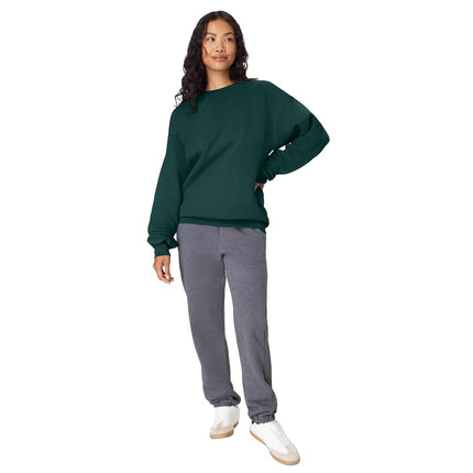 Hanes Men's Ultimate Heavyweight Fleece Sweatshirt, Deep Forest, Large