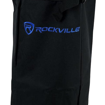 Rockville CART-Stand-Bag 600D Polyester Tripod/Mic/Speaker Stand Bag, Rain-Resistant, Quick-Release Buckle, Spacious Design, for DJs and Musicians