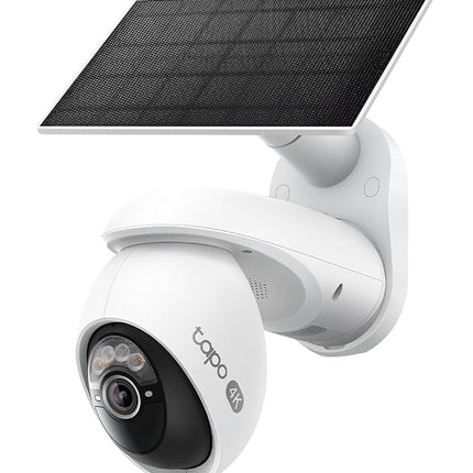 Tapo 4K Solar-Powered Outdoor Camera Wireless, 360