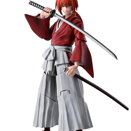 TAMASHII NATIONS BANDAI Kenshin Himura Fig. 13.5cm Rurouni Kenshin SH figuarts