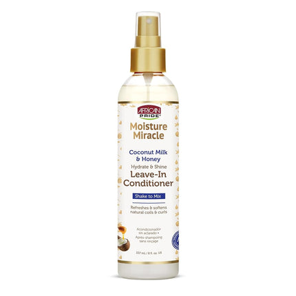 African Pride Moisture Miracle Coconut Milk & Hone