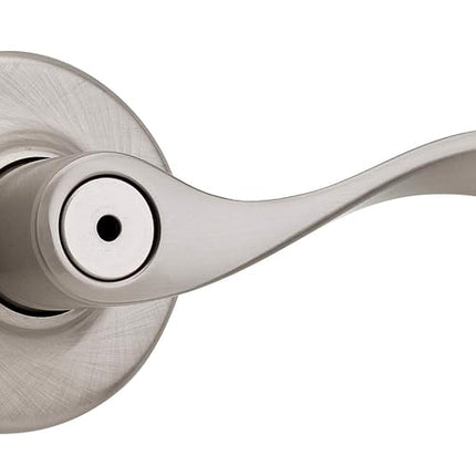 Kwikset 300BL Balboa Privacy Lock, Satin Nickel