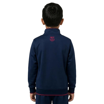 Icon Sports UEFA Champions League – Veste de survêtement décontractée officielle à fermeture éclair intégrale pour garçon, Top jeune club de football mondial