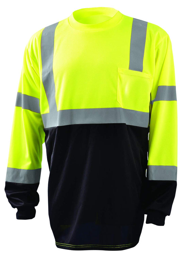 OccuNomix X-Large Hi-Viz Yellow Polyester Black Bo
