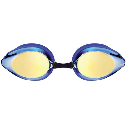 ARENA Unisex Kids Racing Goggles Tracks Mirror Junior Blue Copper One Size