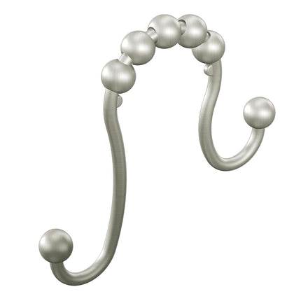 Moen SR2201BN Shower Curtain Ring, Brushed Nickel, Pack of 12