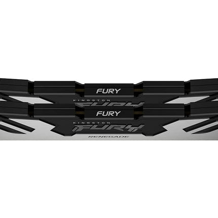 Kingston Fury Renegade DDR5 Silver/Black XMP 32GB 6400MT/s CL32 DIMM Desktop Gaming Memory (Kit of 2) - KF564C32RSK2-32