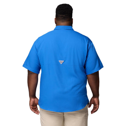 Columbia Men's Big and Tall Tamiami II SS Shirt, Vivid Blue, 3X