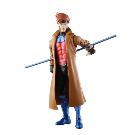 Hasbro Marvel Legends Series Gambit, X-Men ‘97 6" Marvel Legends Action Figures, Red