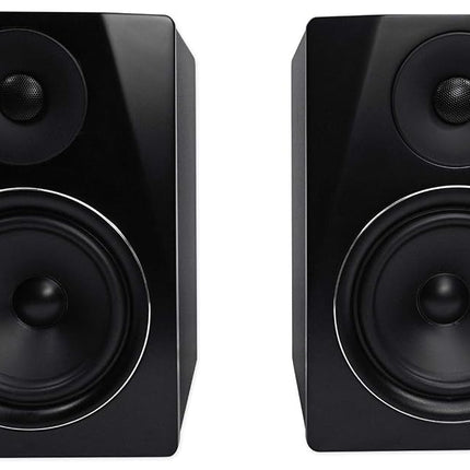 Rockville APM6B 6.5-Inch 2-Way 350W Active/Powered USB Studio Monitor Speakers Pair