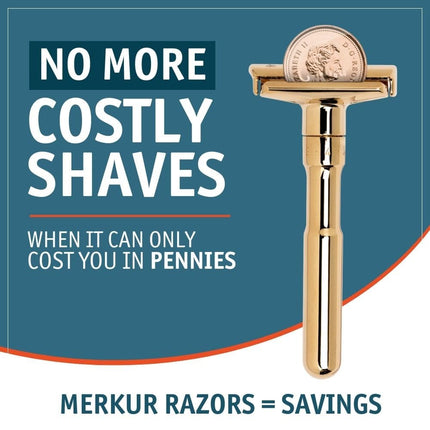 MERKUR Futur 702 Razor, Gold (MK90702003)
