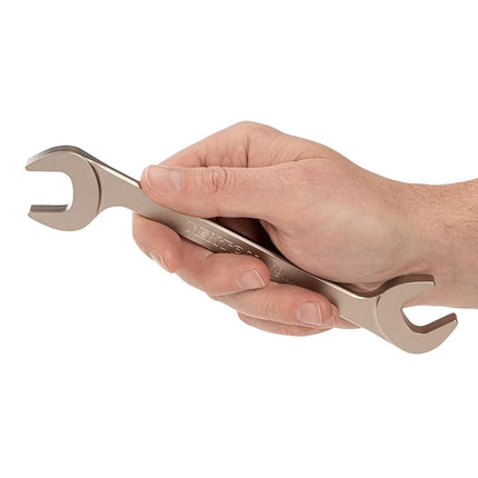TEKTON 19 mm Angle Head Open End Wrench | WAE84219 | Made in USA