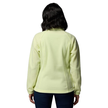 Columbia Women's Benton Springs Full Zip Fleece Jacket, Citron Haze, X-Small