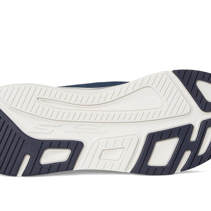 Skechers Women's Max Cushioning Elite 2.0 Vanish Hands Free Slip-ins Sneaker, Navy/Lavender, 5.5 UK Wide
