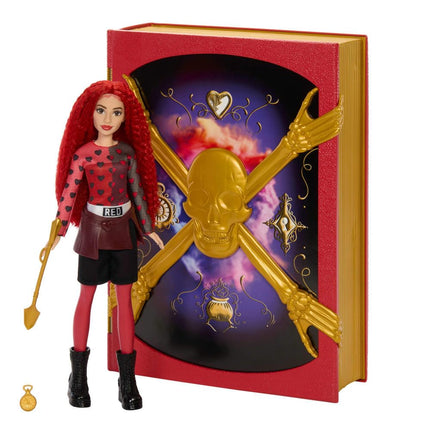 Mattel Disney Descendants: The Rise of Red Red, Daughter of Queen of Hearts Doll & Playset, The Sorcerer’s Cookbook, Mix for Slime & Surprises, HWH95
