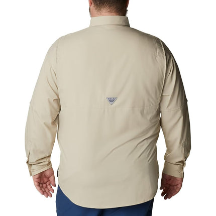 Chemise à manches longues Columbia Tamiami II pour homme, Fossil, 2X Tall