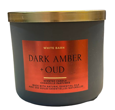 Bath & Body Works, White Barn 3-Wick Candle w/Esse