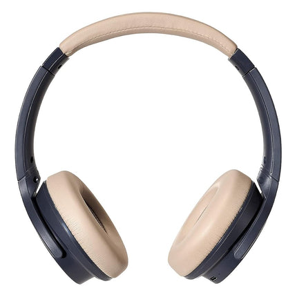 Audio-Technica ATH-S220BTNBG Wireless Headphones - Navy/Beige