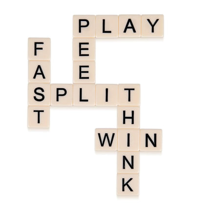 Bananagrams | Word Game | Ages 7+ | 2-6 Players | 15 Minute Playing Time, Yellow