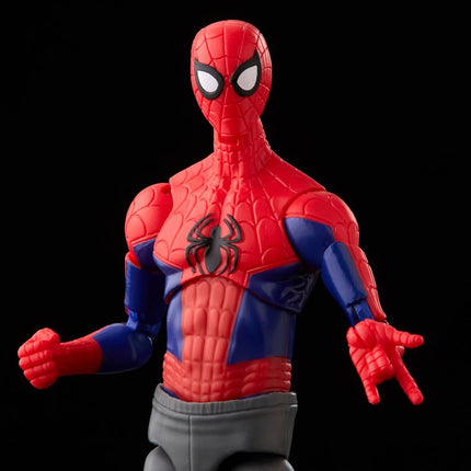 Marvel Legends Series Spider-Man: Across the Spider-Verse (Part One) Peter B Parker 15-cm Action Figure, 2 Accessories