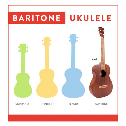 Kala Makala Baritone Mahogany Ukulele (MK-B)