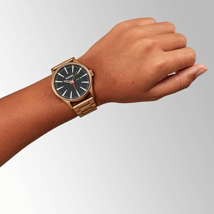 Nixon Classic Watch NIXON-A356-P, Bronze/Black, Standard Size, Sentry SS