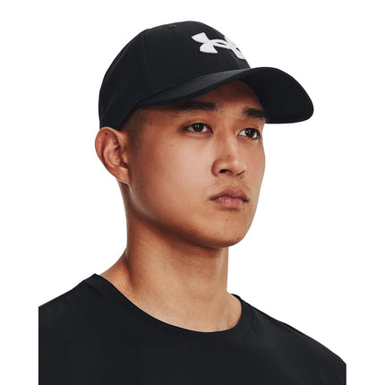 Under Armour M Blitzing Low STR - Hats - Headwear - Black/White - Size: L/XL