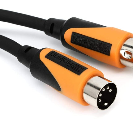ROLAND 5ft Dual MIDI Cable, Black series (RMIDI-B5