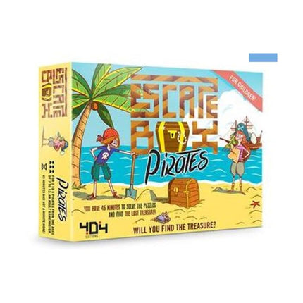 Asmodee 404 Games | Escape Box: Pirates | Board Ga