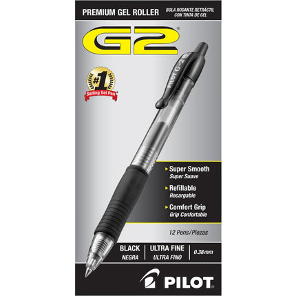 Pilot G2 Retractable Premium Gel Ink Roller Ball P