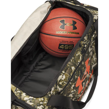 Under Armour Unisex-Adult Undeniable 5.0 Duffle, (308) Expedition Green/Black/Orange Base, Medium (58L), Undeniable 5.0 Duffle