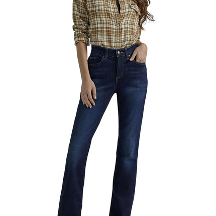 Lee Women's Ultra Lux Comfort with Flex Motion Bootcut Jean, Main Thrill, 16 US