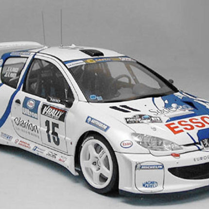 Tamiya 1:24 Sacle Sports Car Series Peugeot 206 WRC Model Kit